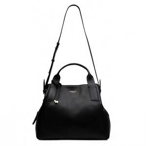 Radley London Baylis Road Black Leather Satchel.NWOT